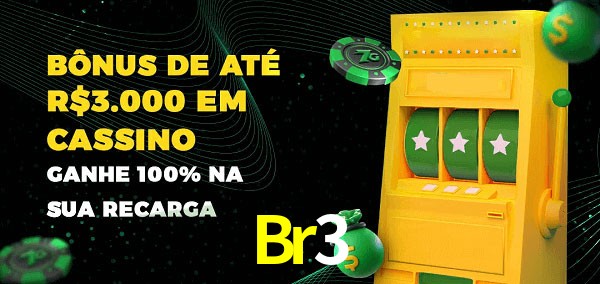 Br3 melhor bônus de depósito